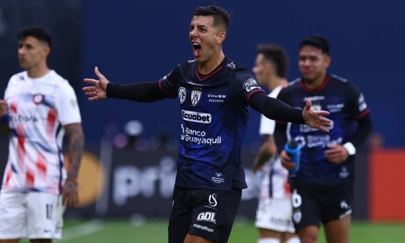 Michael Hoyos anotó el segundo gol en el triunfo en el estadio Banco de Guayaquil / Foto: cortesía Independiente del Valle