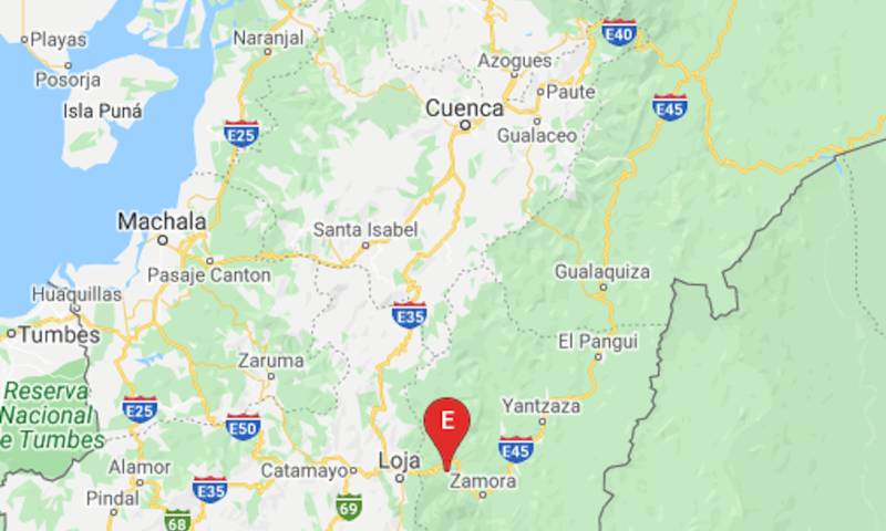 Sismo de magnitud 5,20 grados se registró en Zamora / Foto IG
