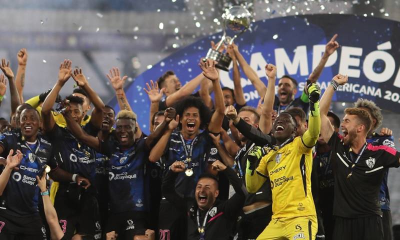El Independiente del Valle ha reforzado la base de equipo con la que ganó la Copa Sudamericana de 2022, en busca de la hazaña en febrero próximo por el título de la Recopa Sudamericana / Foto: EFE