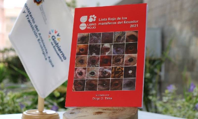 Ecuador cuenta con la tercera edición del Libro Rojo de mamíferos / Foto: cortesía ministerio de Medio Ambiente