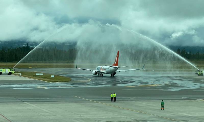 EquAir inició sus operaciones con la ruta Quito-Guayaquil / Foto: cortesía Aeropuerto de Quito