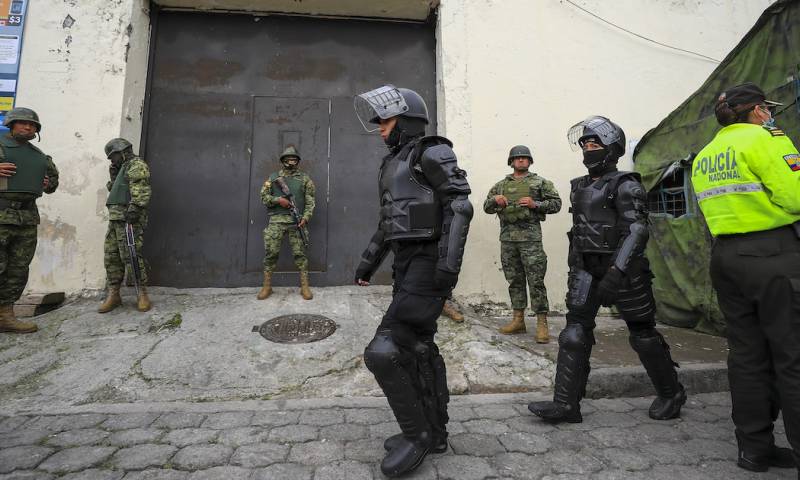El suceso ocurrió en el Centro de Privación de Libertad Masculino Número 1, más conocido como la cárcel de El Inca, en Quito / Foto: EFE