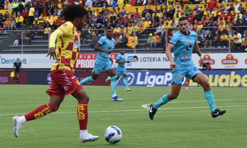 Aucas venció 2-0 a Libertad en el estadio Gonzalo Pozo / Foto: cortesía Aucas