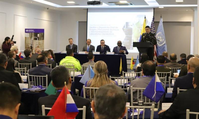 El director de la INL de Estados Unidos destacó que esta primera reunión permitirá el intercambio de experiencias y buenas prácticas en contra del crimen organizado  / Foto: cortesía Ministerio del Interior