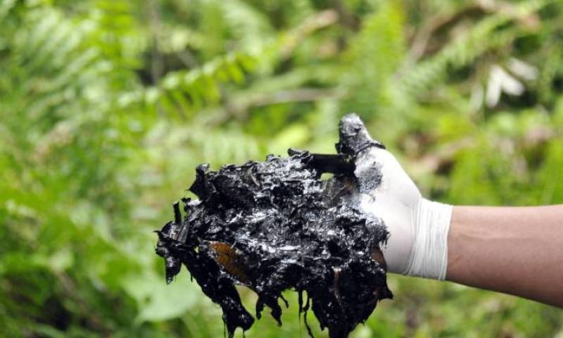 Campaña. Durante el gobierno de Rafael Correa se hizo una campaña contra la empresa petrolera Chevron. Foto: Expreso