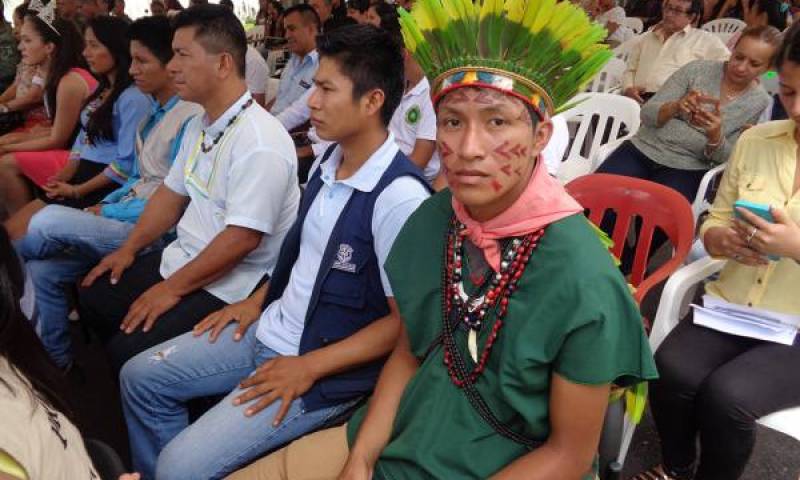 El pedido fue realizado a la Universidad Estatal Amazónica durante su primer aniversario en Sucumbíos. Fotos: El Universo