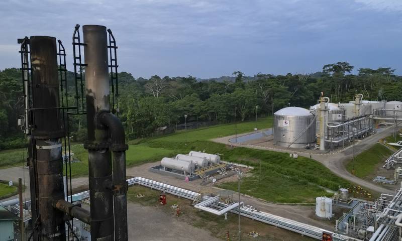 Con una superficie de 139.000 hectáreas, que representan el 13,5 % del Yasuní, las instalaciones petroleras abarcan 378 hectáreas / Foto:  EFE