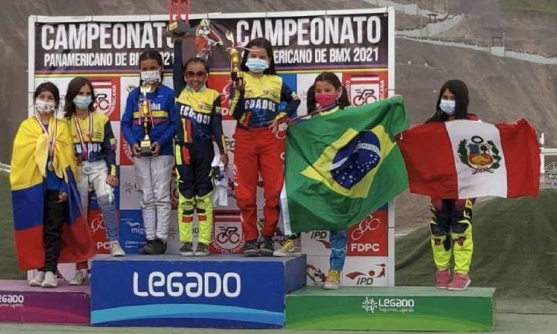 Antonella Puyo, campeona panamericana de BMX 2021, competirá en EEUU / Foto: Google Images