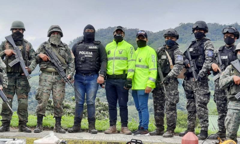 Operativos en la frontera norte encienden alertas / Cortesía del Ejército Ecuatoriano