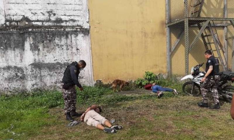 Suceso. Un ecuatoriano y un venezolano intentaron huir de la cárcel de Santo Domingo de los Tsáchilas. 