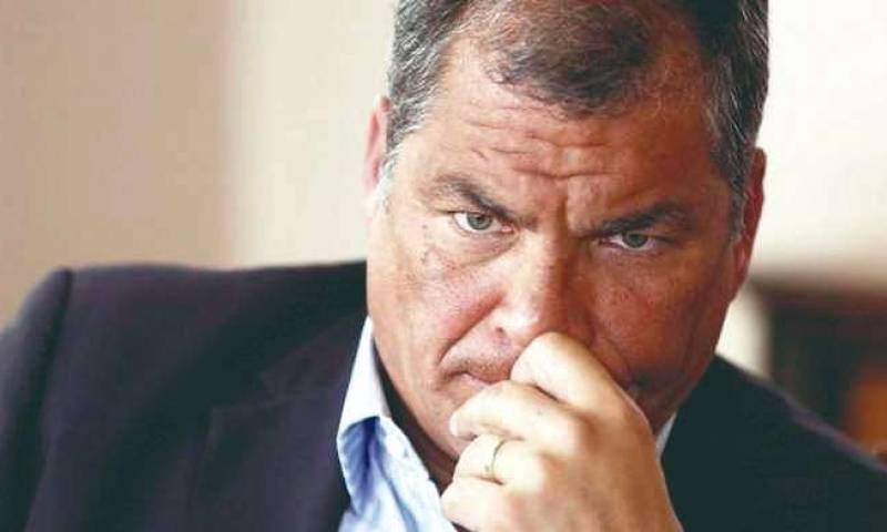 CAUSA. El exmandatario, Rafael Correa también enfrenta un proceso judicial por el secuestro del político Fernando Balda.