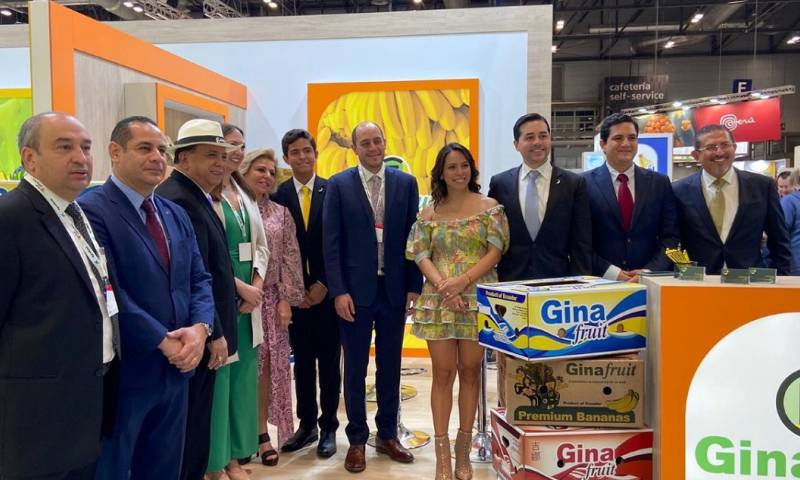 El evento cuenta con la mayor presencia del sector frutícola ecuatoriano, con más de 50 empresas participantes / Foto: cortesía ministerio de Producción