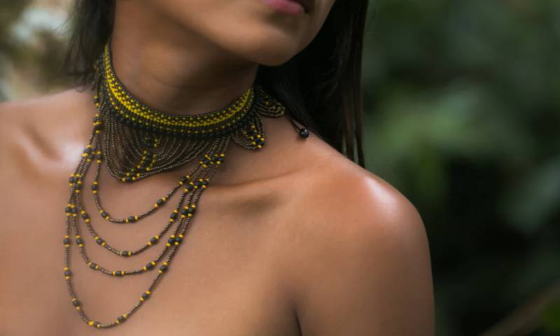 Diseños de indígenas amazónicas participan en Fashion Week de Nueva York / Foto: Cortesía de Hakhu Amazon Design