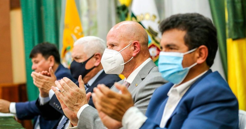 $31 millones se invertirán en proyectos viales en Zamora Chinchipe / Foto: cortesía Vicepresidencia