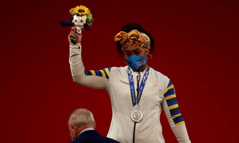 Ecuador festeja la nueva medalla en Tokio / Foto: EFE