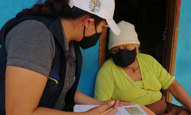 1.548 adultos mayores vuelven a recibir atención en Zamora / Foto: cortesía MIES