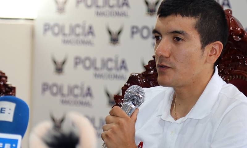 El ciclista ecuatoriano Richard Carapaz ha sido designado como el mejor deportista del año en 2020 por la Asociación de Periodistas Deportivos de Pichincha. Foto: EFE