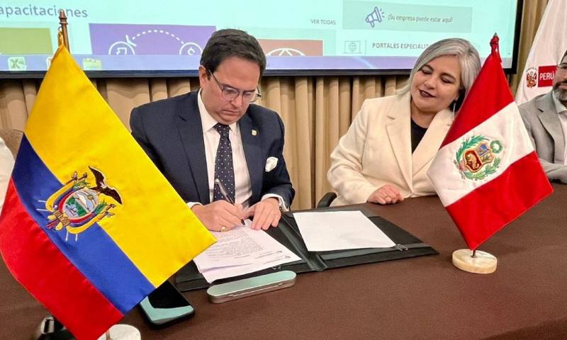 Las autoridades firmaron el Acuerdo de Lima, para garantizar la soberanía energética de la región / Foto: cortesía ministerio de Energía