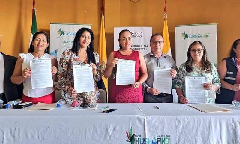 La obra beneficiará a más de 44.328 habitantes de esta ciudad de Sucumbíos / Foto: cortesía ministerio de Salud