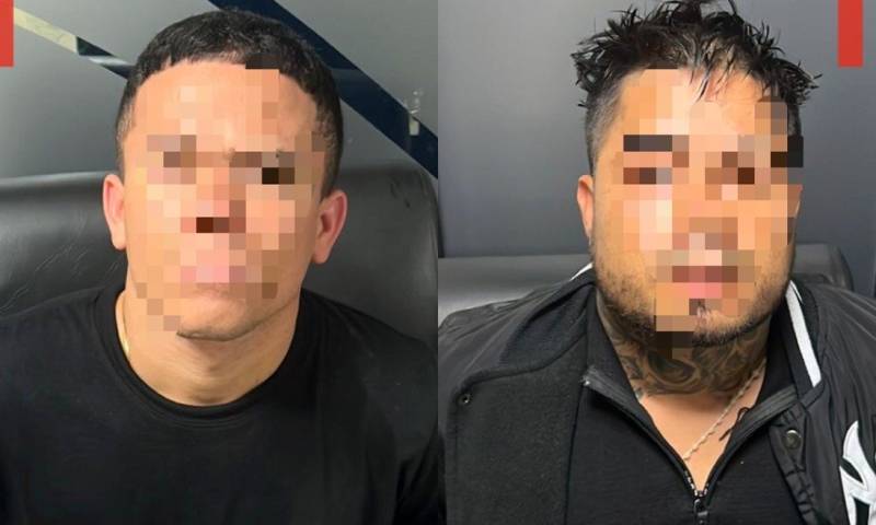La Policía confirmó que detuvo a los dos individuos que actuaban como seguridad del paciente y, además, encontraron tres armas de fuego / Foto: cortesía Twitter Guillermo Lasso