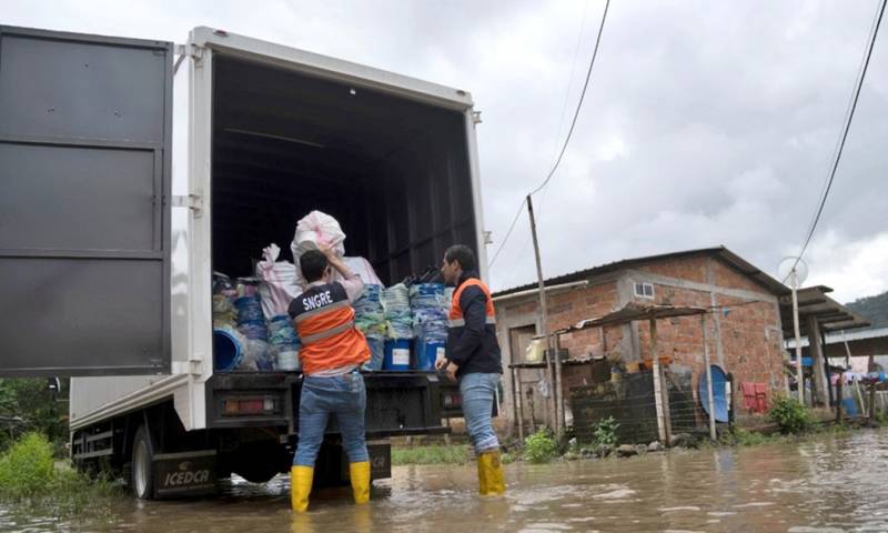 Principales noticias de Ecuador hoy - 11 de marzo de 2024 / Foto: cortesía Secretaría de Gestión de Riesgos 