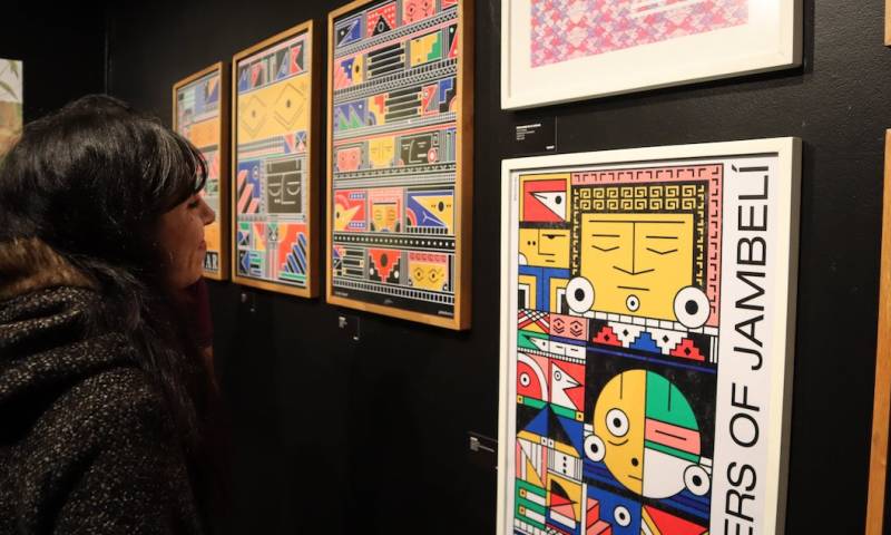 La exposición crea un espacio físico y virtual de memoria visual ofreciendo al público la posibilidad de apreciar una de las culturas milenarias menos conocidas de Ecuador / Foto: cortesía Alianza Francesa de Quito