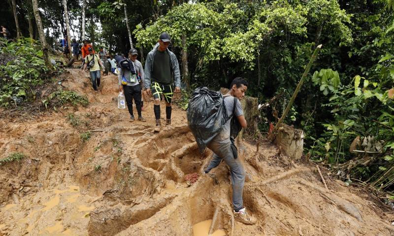 Esta sería una crisis humanitaria sin precedentes en la región, según las estadísticas de las autoridades de Panamá / Foto: EFE