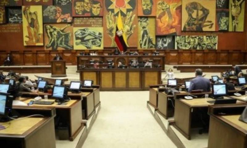 La Asamblea aprueba el informe que recomienda juicio de censura a Lasso / Foto: cortesía Asamblea Nacional