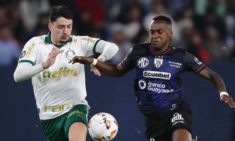 El partido entre Independiente y Palmeiras se llevó a cabo en el estadio Banco de Guayaquil  / Foto: EFE