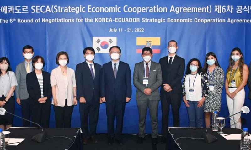 Ecuador y Corea del Sur mantienen ronda de negociaciones / Foto: cortesía ministerio de Producción