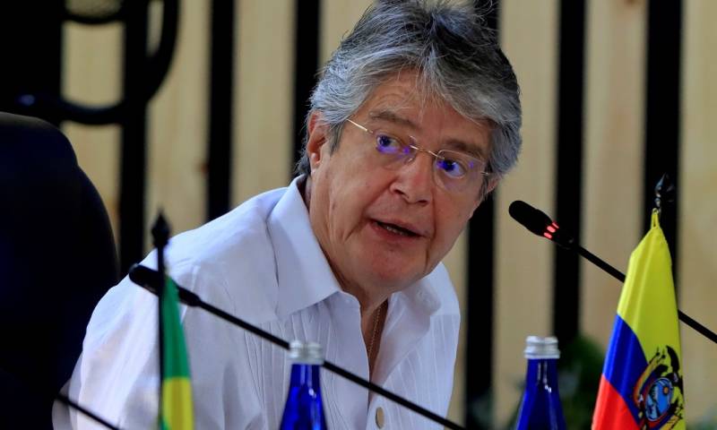 Lasso ratifica a Zelenski respaldo de Ecuador a Ucrania / Foto: cortesía