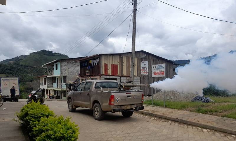 En el primer trimestre del año, la Zona 7 (Zamora Chinchipe, Loja y El Oro) registra 28 casos de dengue con signos de alarma / Foto: cortesía Ministerio de Salud