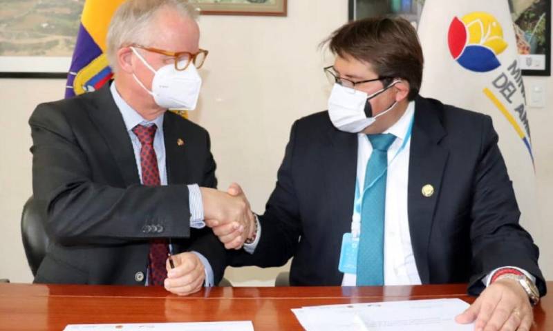 Alemania sigue apoyando el cuidado del medioambiente en Ecuador / Foto: Cortesía Ministerio de Ambiente