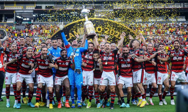 Flamengo, con gol de Gabriel Barbosa 'Gabigol', conquistó este sábado su tercer título en la Copa Libertadores / Foto: cortesía Club Flamengo