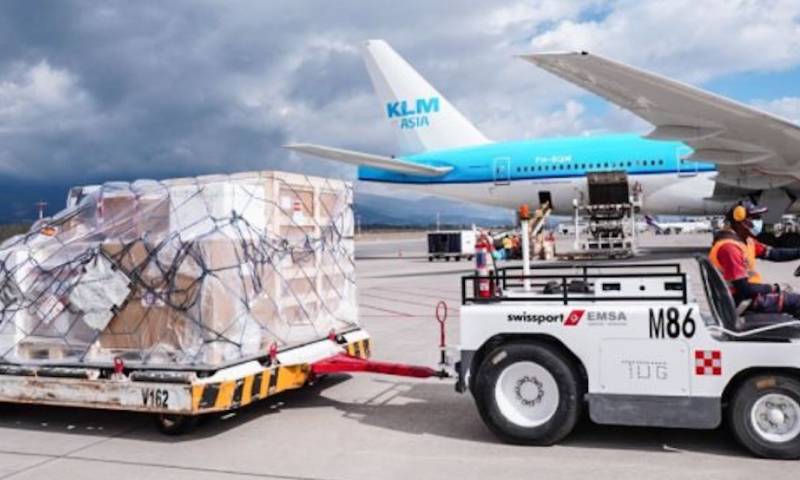 Un nuevo cargamento de ayuda médica española llegó al país / Foto: El Comercio 