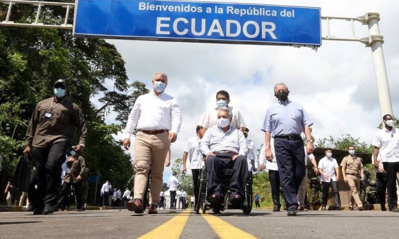 Ecuador y Colombia refuerzan cooperación y rechazan la situación de Venezuela / Foto: EFE
