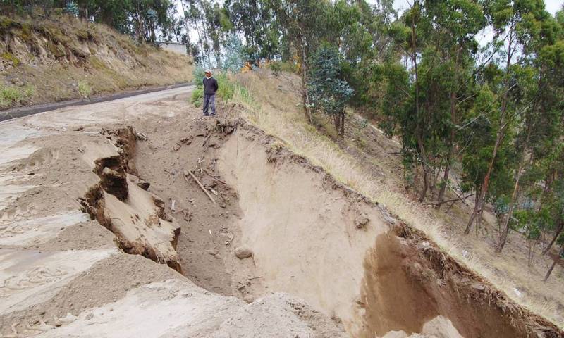 Pastaza sufre los estragos de las fuertes lluvias / Foto El Universo