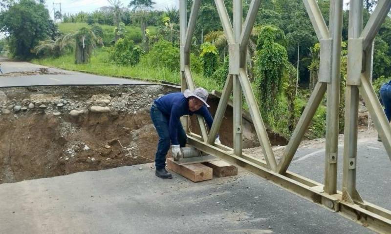 Se adquirirá puentes metálicos de distintas longitudes para la Red Vial Estatal / Foto: cortesía MTOP