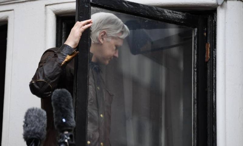 Assange cumplió el verano pasado cinco años resguardado en la sede diplomática ecuatoriana en Londres. Foto: Expreso