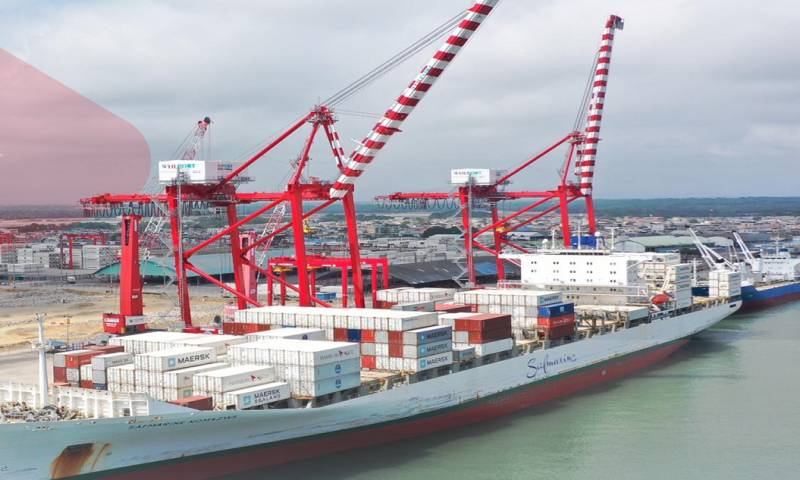 4.621 buques ingresaron a los puertos del país hasta septiembre / Foto: cortesía Minsterio de Obras Públicas 