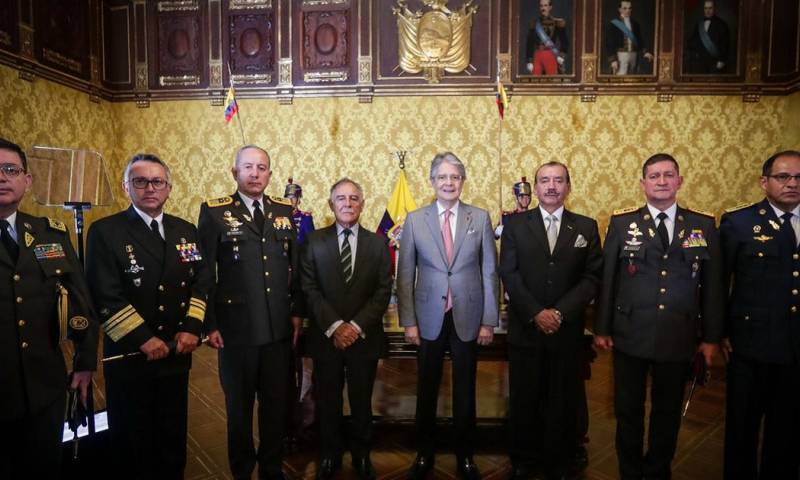 Wagner Bravo y Paco Moncayo combatirán el crimen organizado, narcotráfico y terrorismo/ Foto: Cortesía Secretaría de Comunicación