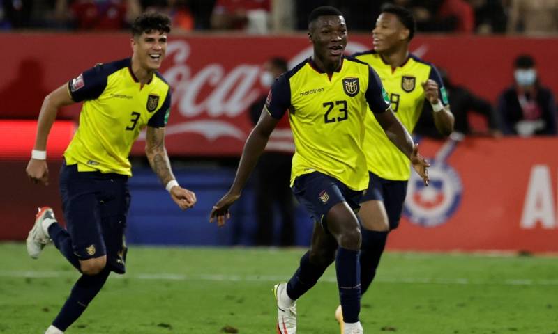 Ecuador ganó por primera vez en Chile y se acerca al Mundial de Catar 2022 / Foto: EFE
