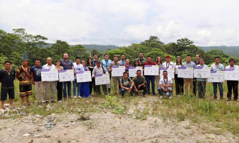 Incluyó la elaboración de planes de vida en colaboración con las nacionalidades kichwa y shuar / Foto: cortesía MAATE