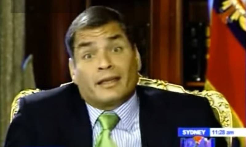 Rafael Correa - Foto: 4Pelagatos