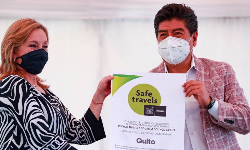 Quito recibe el sello internacional de "Safe travel" / Foto: EFE