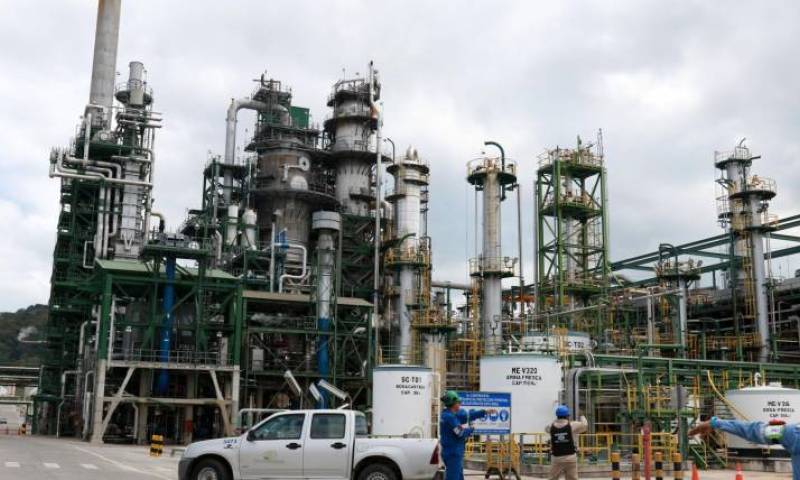 Repotenciación. Los trabajos de mejoras de la Refinería de Esmeraldas se realizaron entre 2012 y 2016. Foto: Expreso