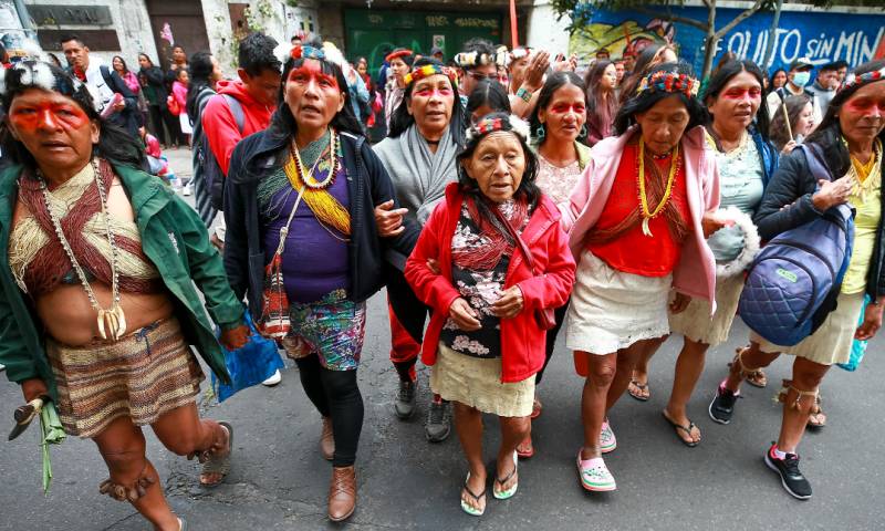 En un manifiesto señalaron que las mujeres tienen derecho a decidir sobre sus vidas y cuerpos, derecho a su autodeterminación / Foto: EFE