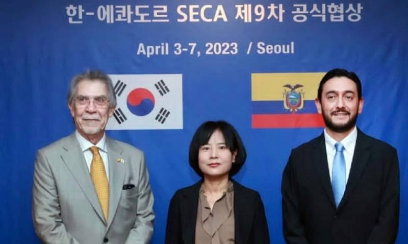 Corea del Sur es el décimo primer destino de las exportaciones ecuatoriana / Foto: cortesía Ministerio de Producción