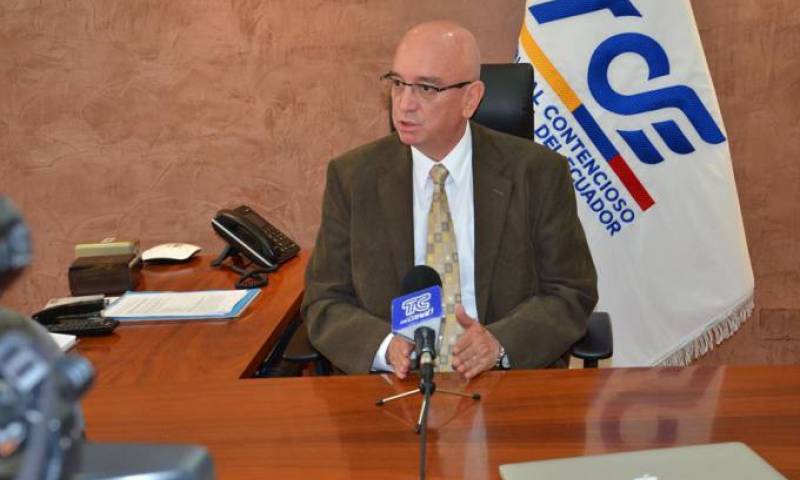 Patricio Baca, presidente del Tribunal Contencioso Electoral. Foto: El Universo