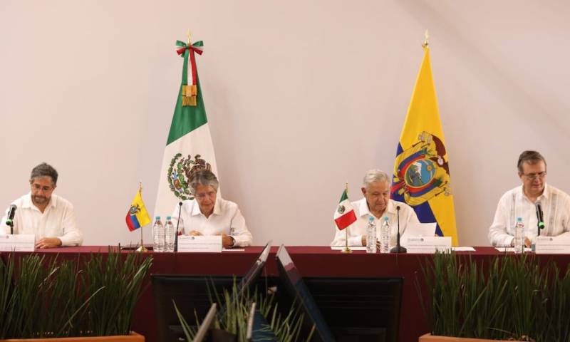 México y Ecuador impulsan su relación económica en una declaración conjunta / Foto: cortesía Presidencia